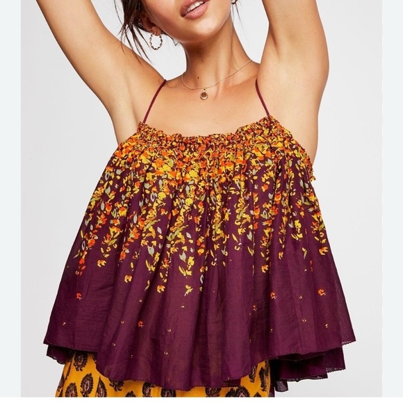 Free People Tops - Free People‎ Top Instant Crush Camisole Crop Top sz medium